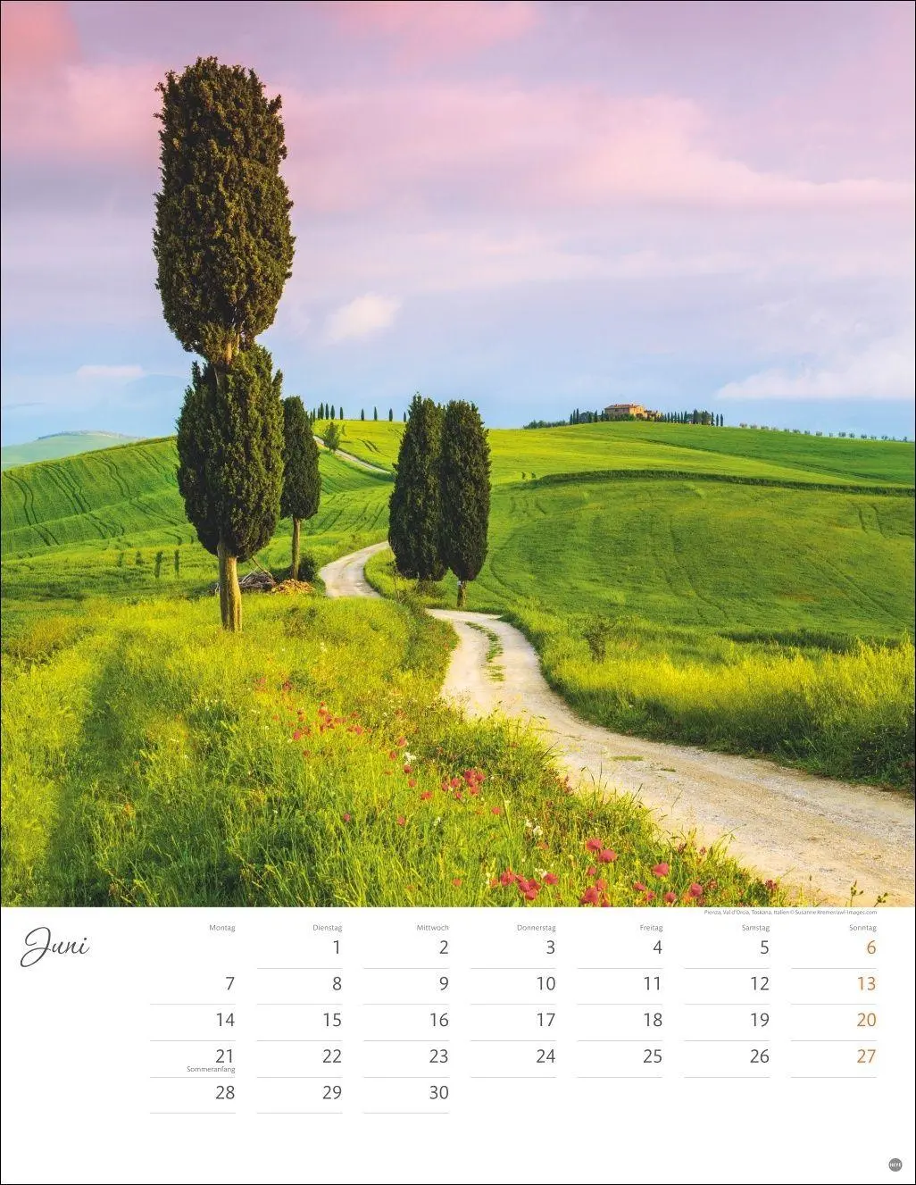 Bild: 9783756414864 | Wege zum Träumen Posterkalender 2027 | Heye | Kalender | Spiralbindung