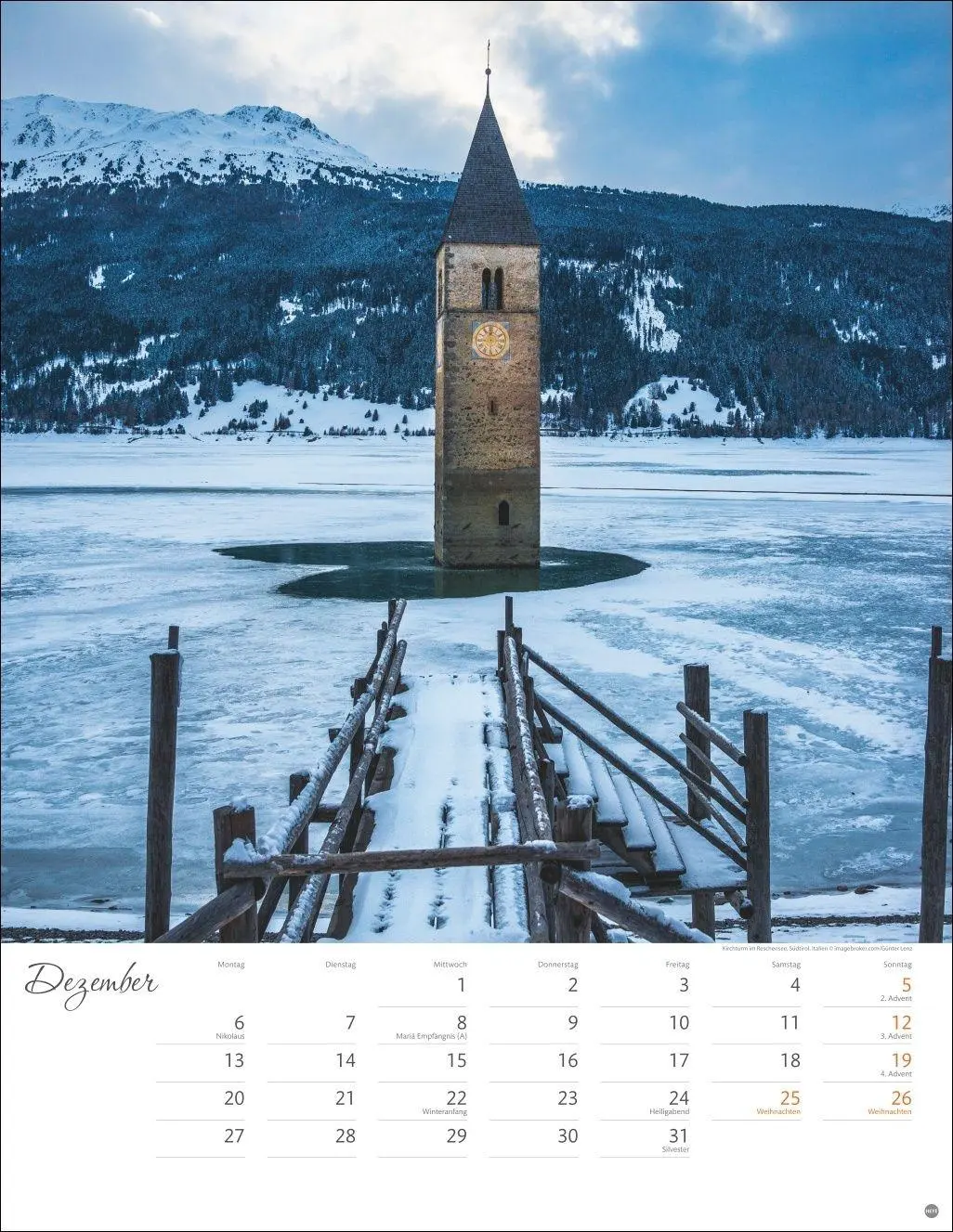 Bild: 9783756414864 | Wege zum Träumen Posterkalender 2027 | Heye | Kalender | Spiralbindung