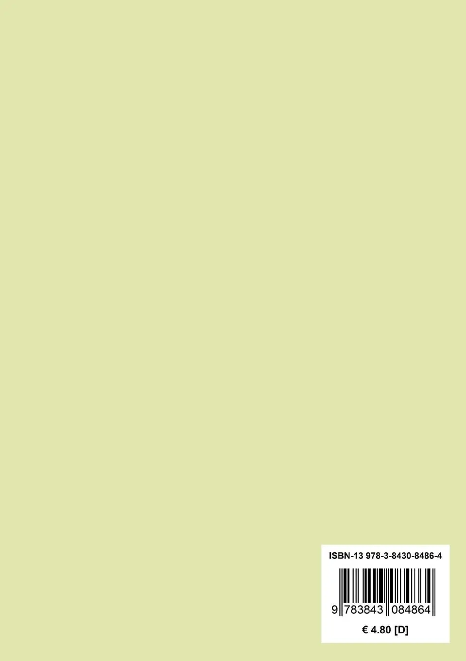 Rückseite: 9783843084864 | Das Kloster | Tragödie in vier Akten | Émile Verhaeren | Taschenbuch