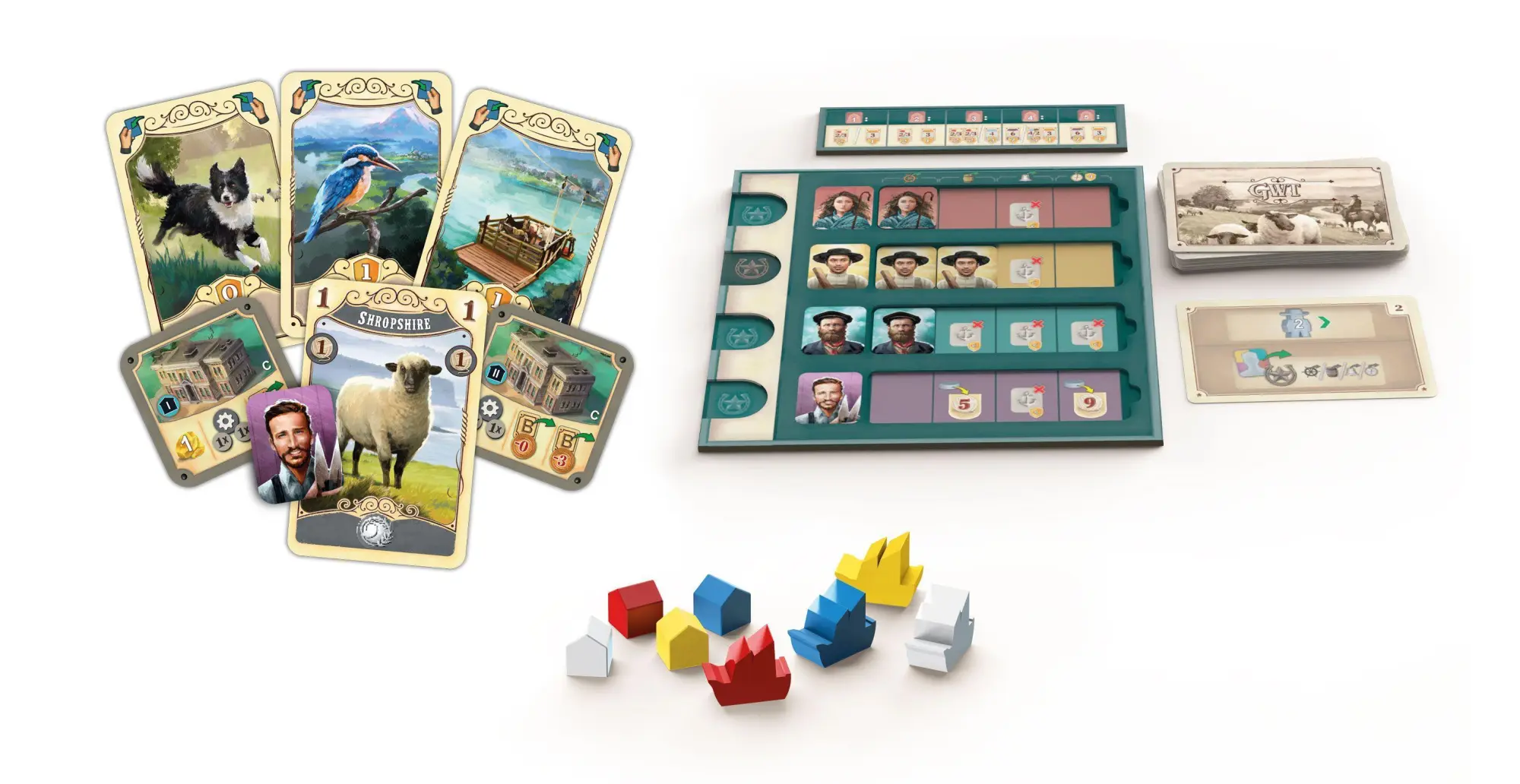 Bild: 4015566604964 | Great Western Trail: Neuseeland | Alexander Pfister | Spiel | EGGD0009