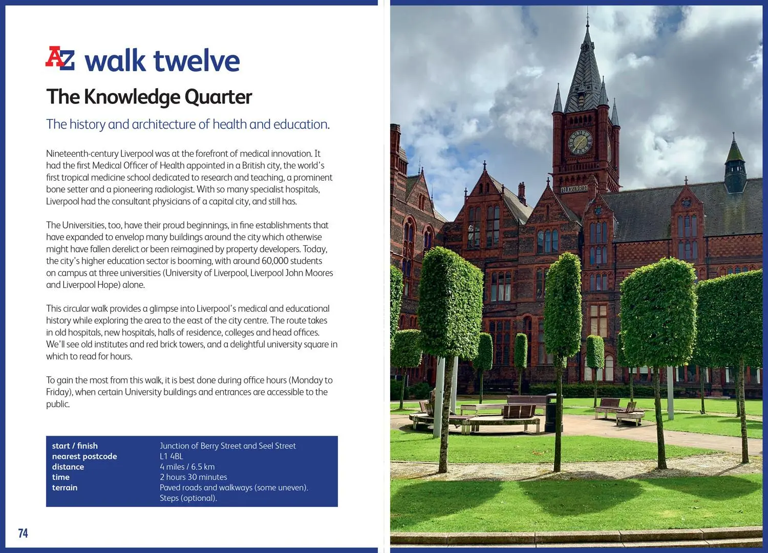 Bild: 9780008564964 | A -Z Liverpool Hidden Walks | Claire E Rider (u. a.) | Taschenbuch