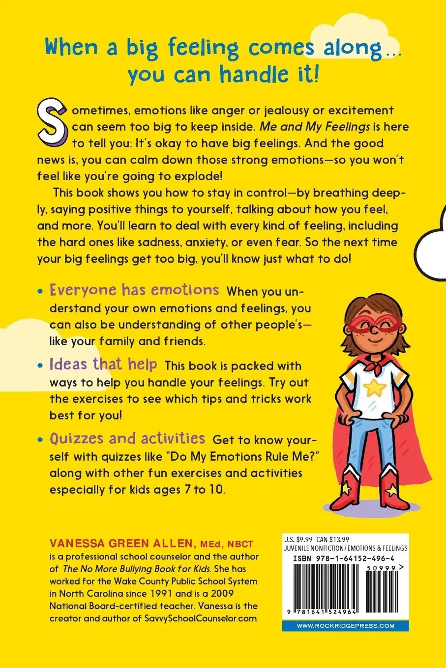 Rückseite: 9781641524964 | Me and My Feelings | Vanessa Green Allen | Taschenbuch | Englisch