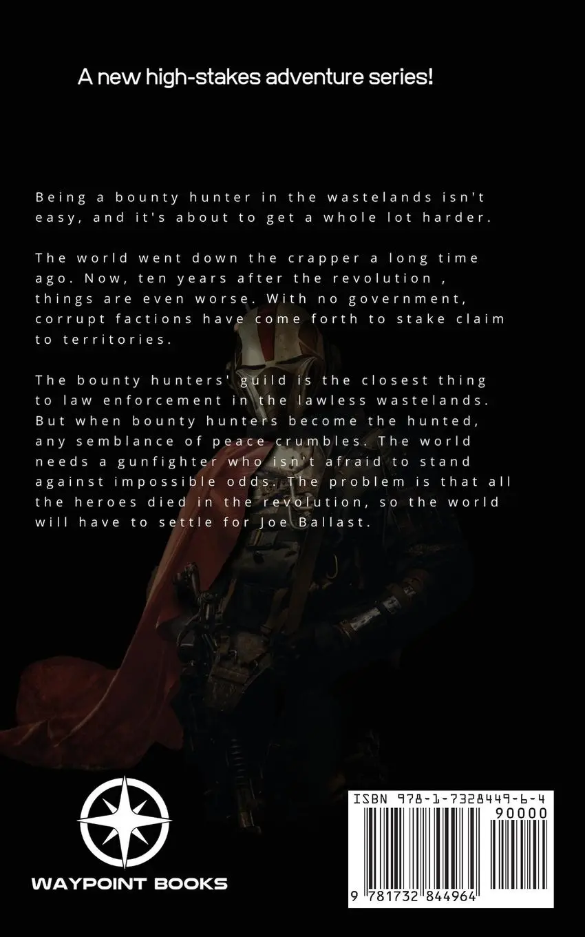 Rückseite: 9781732844964 | Bounty Hunter | Lone Gunfighter of the Wastelands | Rachel Aukes