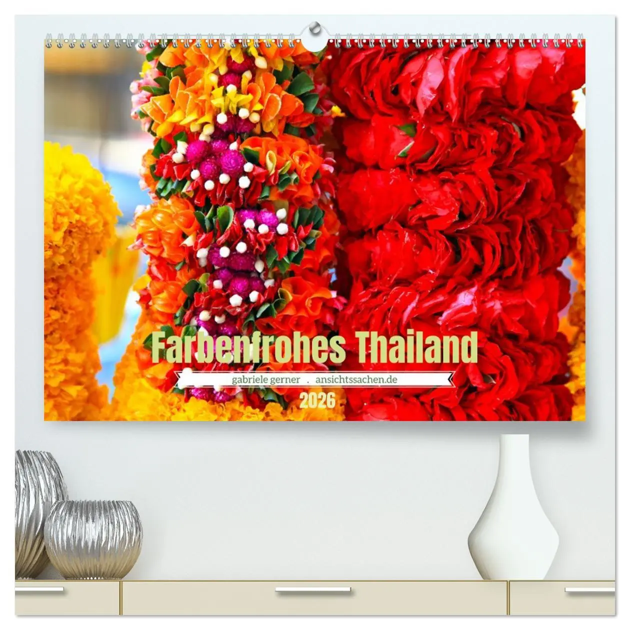 Cover: 9783457424964 | Farbenfrohes Thailand (hochwertiger Premium Wandkalender 2026 DIN...