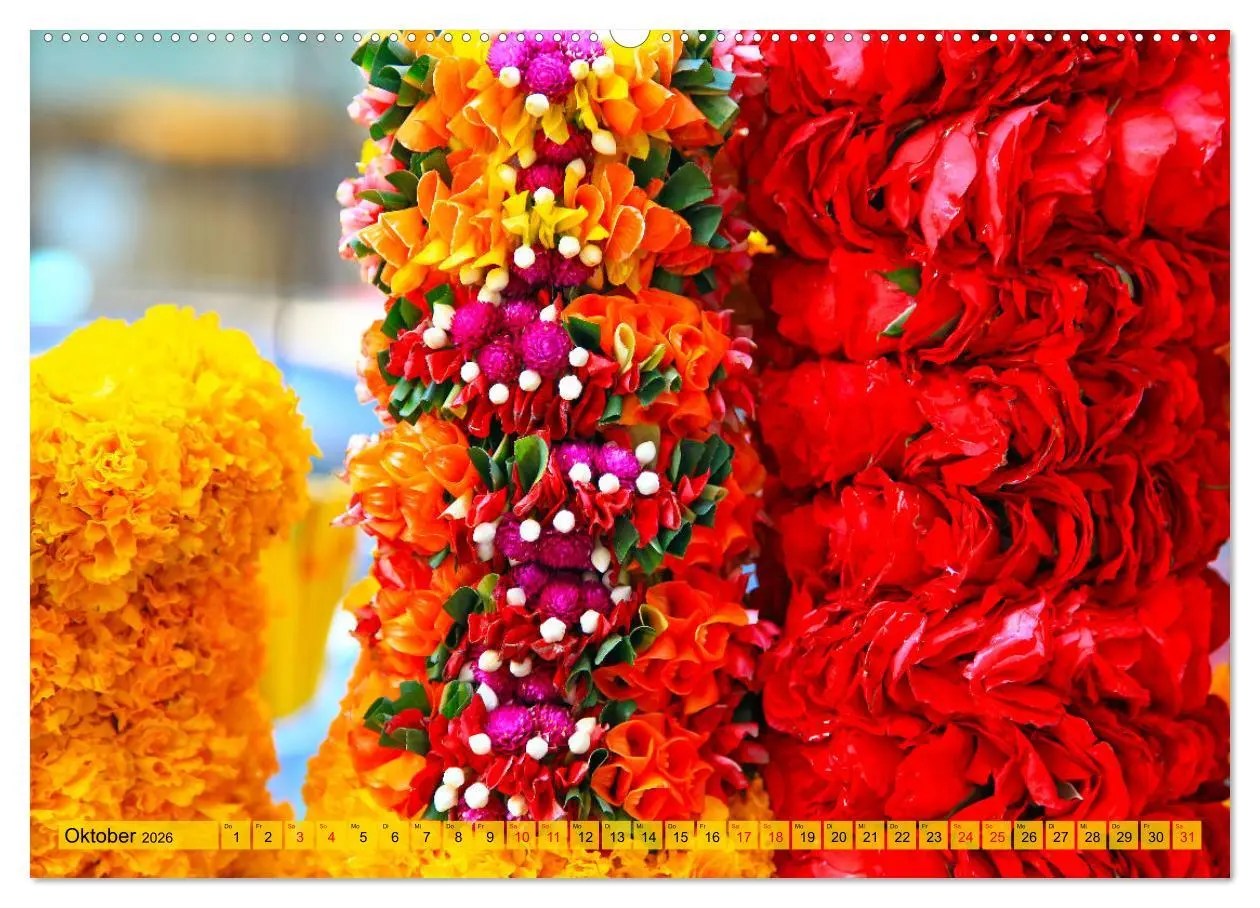 Bild: 9783457424964 | Farbenfrohes Thailand (hochwertiger Premium Wandkalender 2026 DIN...