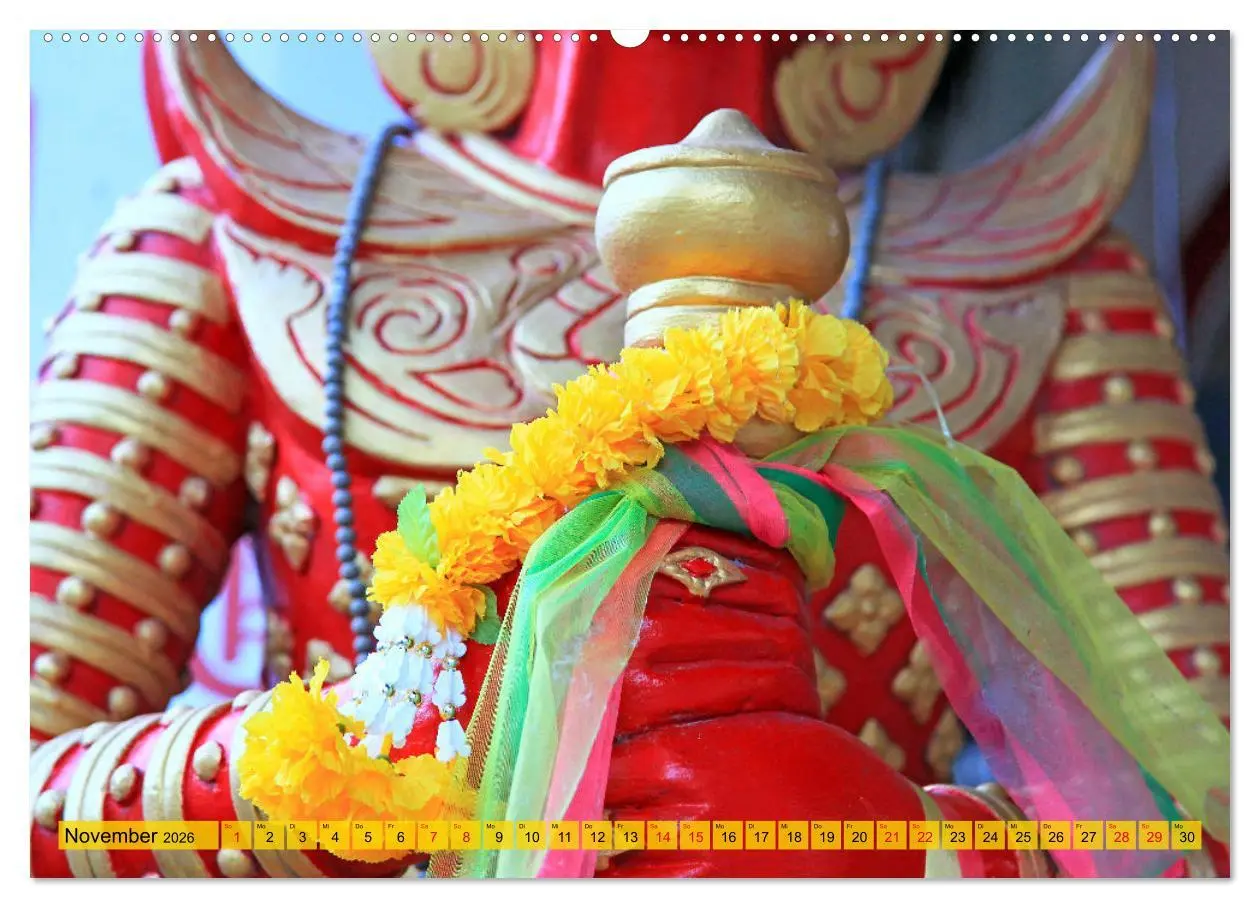 Bild: 9783457424964 | Farbenfrohes Thailand (hochwertiger Premium Wandkalender 2026 DIN...