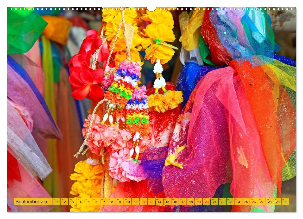 Bild: 9783457424964 | Farbenfrohes Thailand (hochwertiger Premium Wandkalender 2026 DIN...