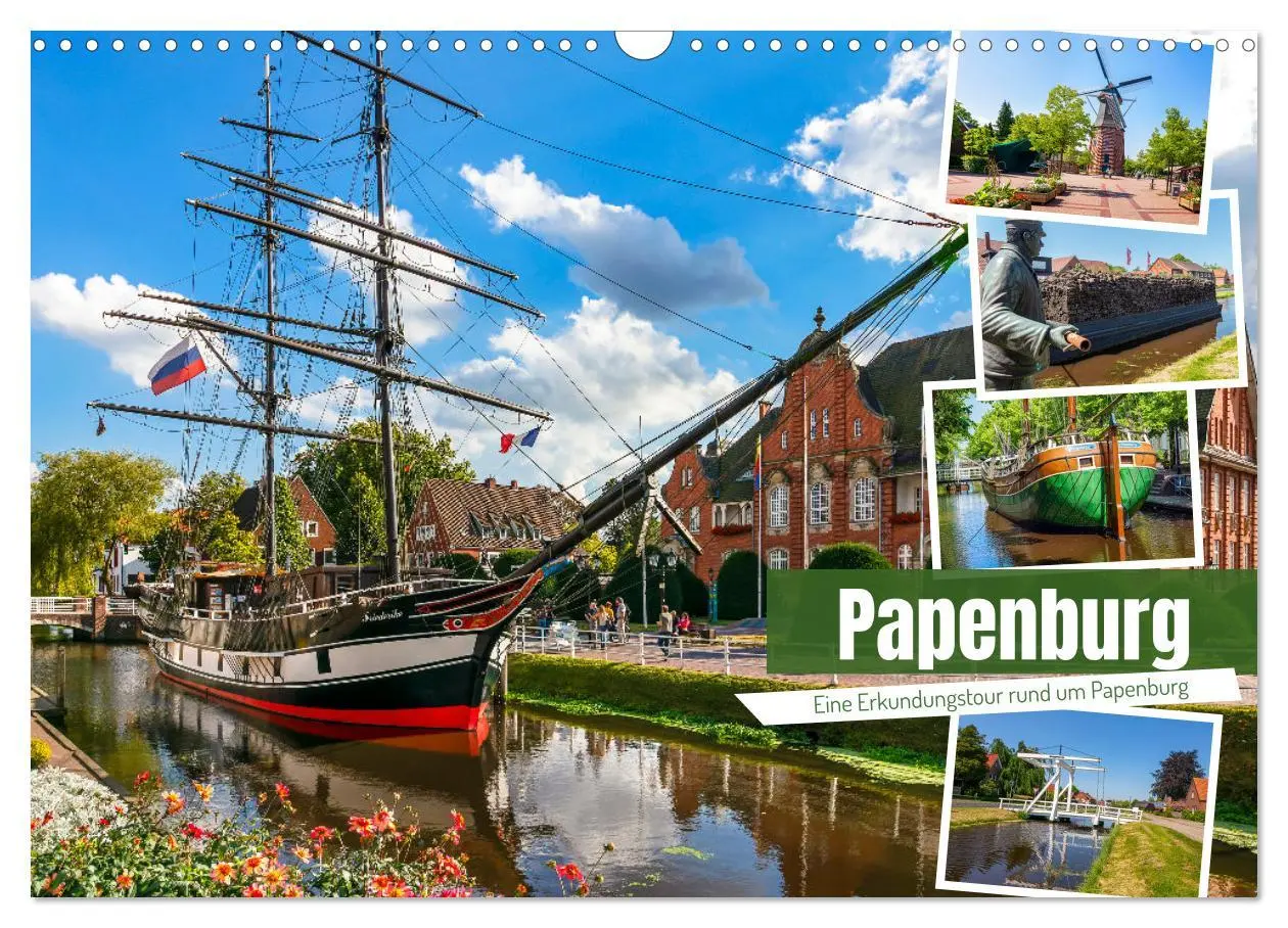 Cover: 9783457594964 | Rund um Papenburg (Wandkalender 2026 DIN A3 quer), CALVENDO...