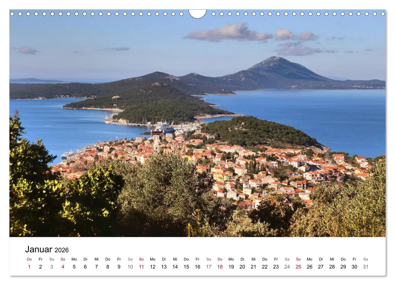Bild: 9783457734964 | Kroatiens Inselzauber, Losinj (Wandkalender 2026 DIN A3 quer),...