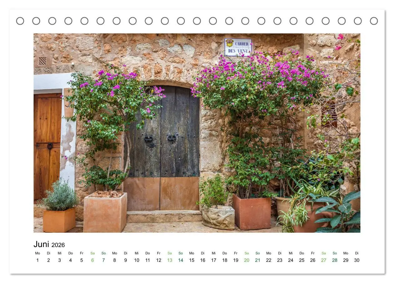 Bild: 9783457804964 | Sehnsucht nach Mallorca (Tischkalender 2026 DIN A5 quer), CALVENDO...