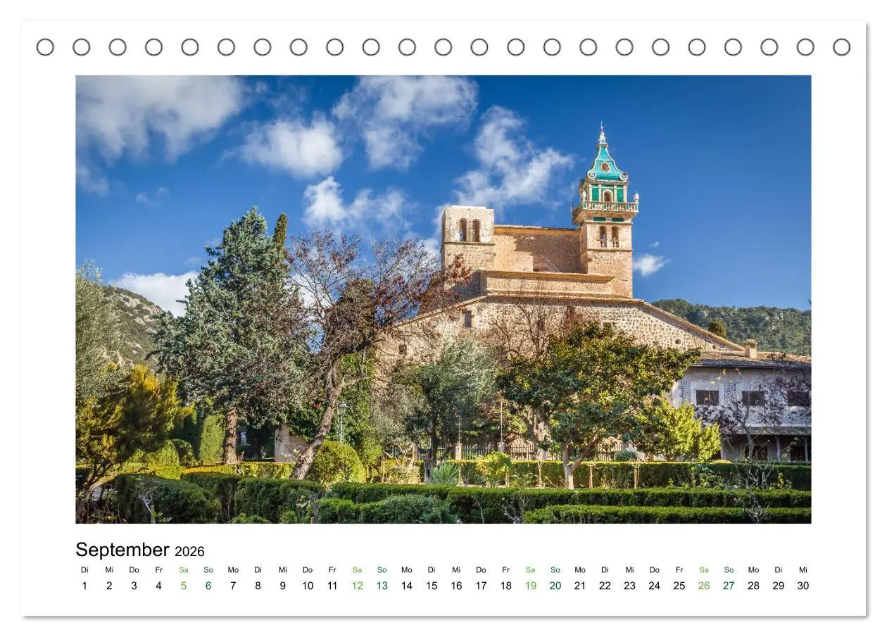 Bild: 9783457804964 | Sehnsucht nach Mallorca (Tischkalender 2026 DIN A5 quer), CALVENDO...