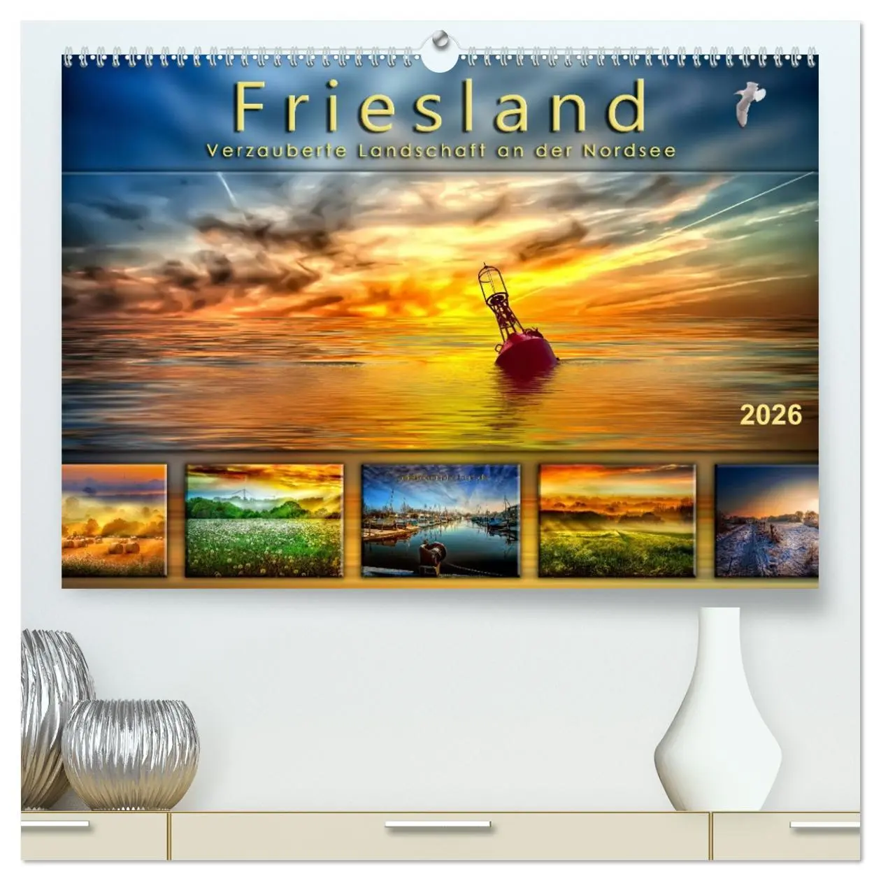 Cover: 9783516204964 | Friesland, verzauberte Landschaft an der Nordsee (hochwertiger...