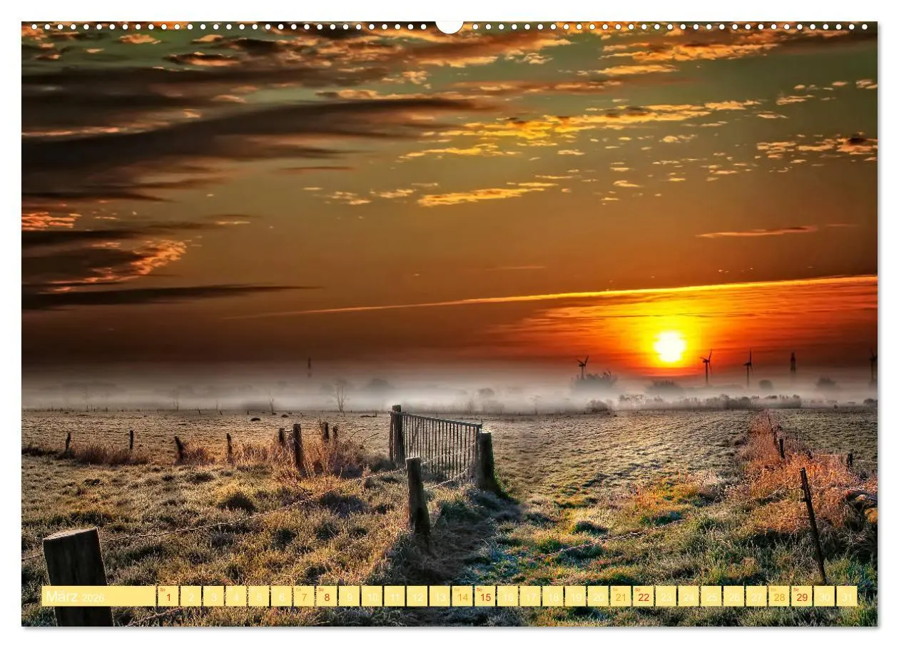 Bild: 9783516204964 | Friesland, verzauberte Landschaft an der Nordsee (hochwertiger...