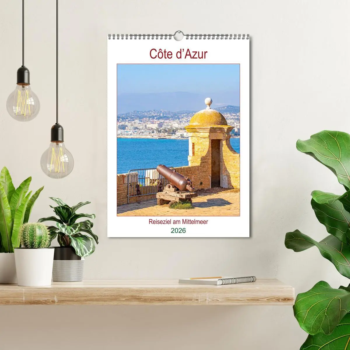 Bild: 9783516374964 | Côte d'Azur - Reiseziel am Mittelmeer (Wandkalender 2026 DIN A3...
