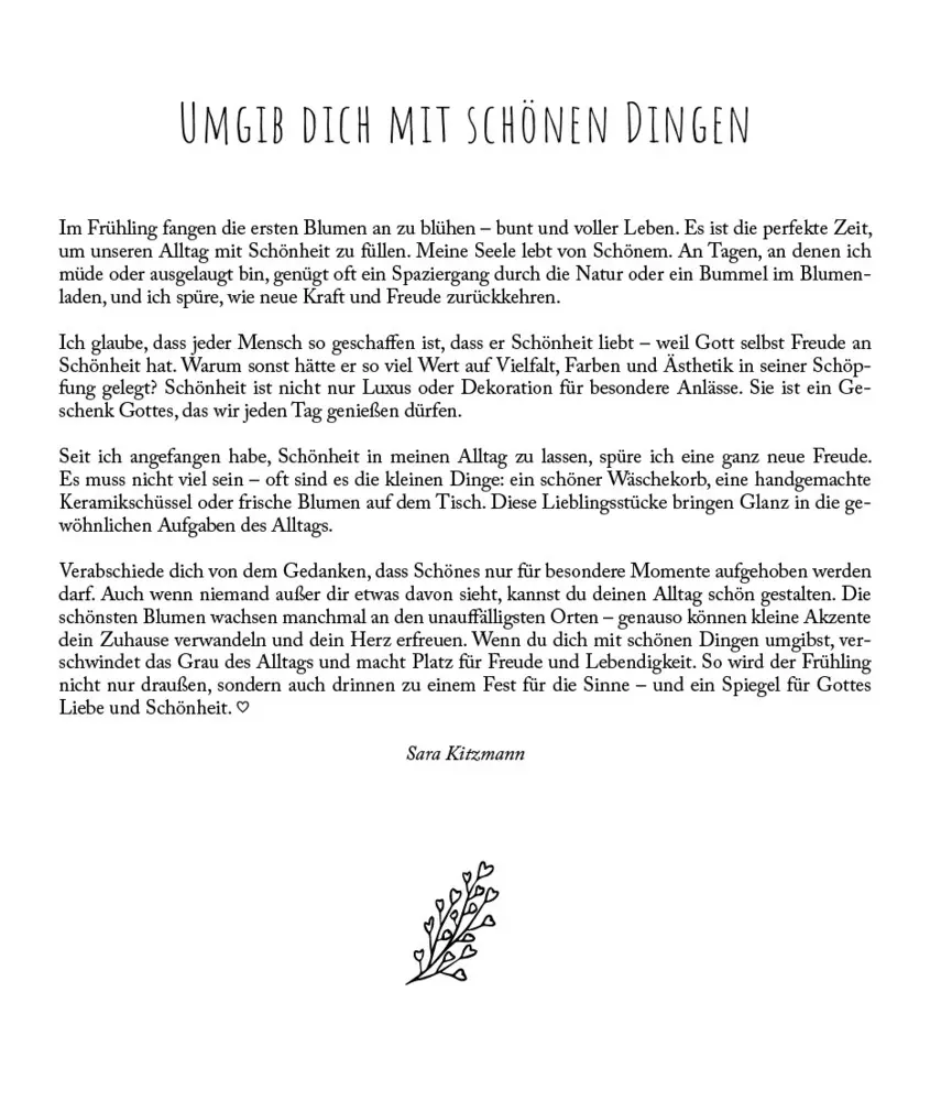 Bild: 9783963624964 | Ein tägliches Fest 2027 | Aufstellkalender | Sara Kitzmann | Kalender