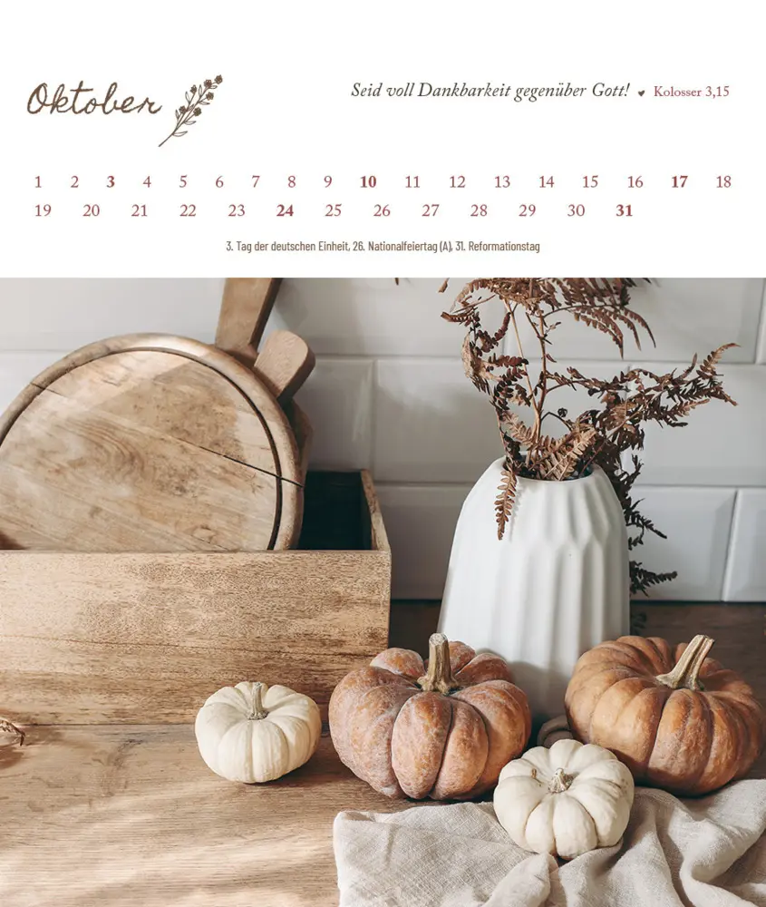Bild: 9783963624964 | Ein tägliches Fest 2027 | Aufstellkalender | Sara Kitzmann | Kalender