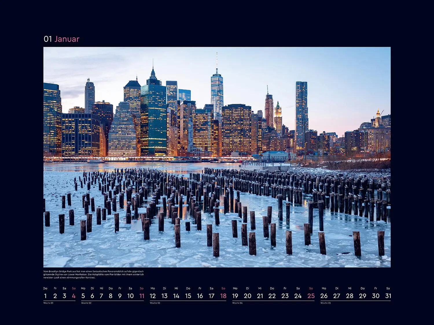 Bild: 9783965914964 | New York - KUNTH Wandkalender 2026 | Kalender | 14 S. | Deutsch | 2026