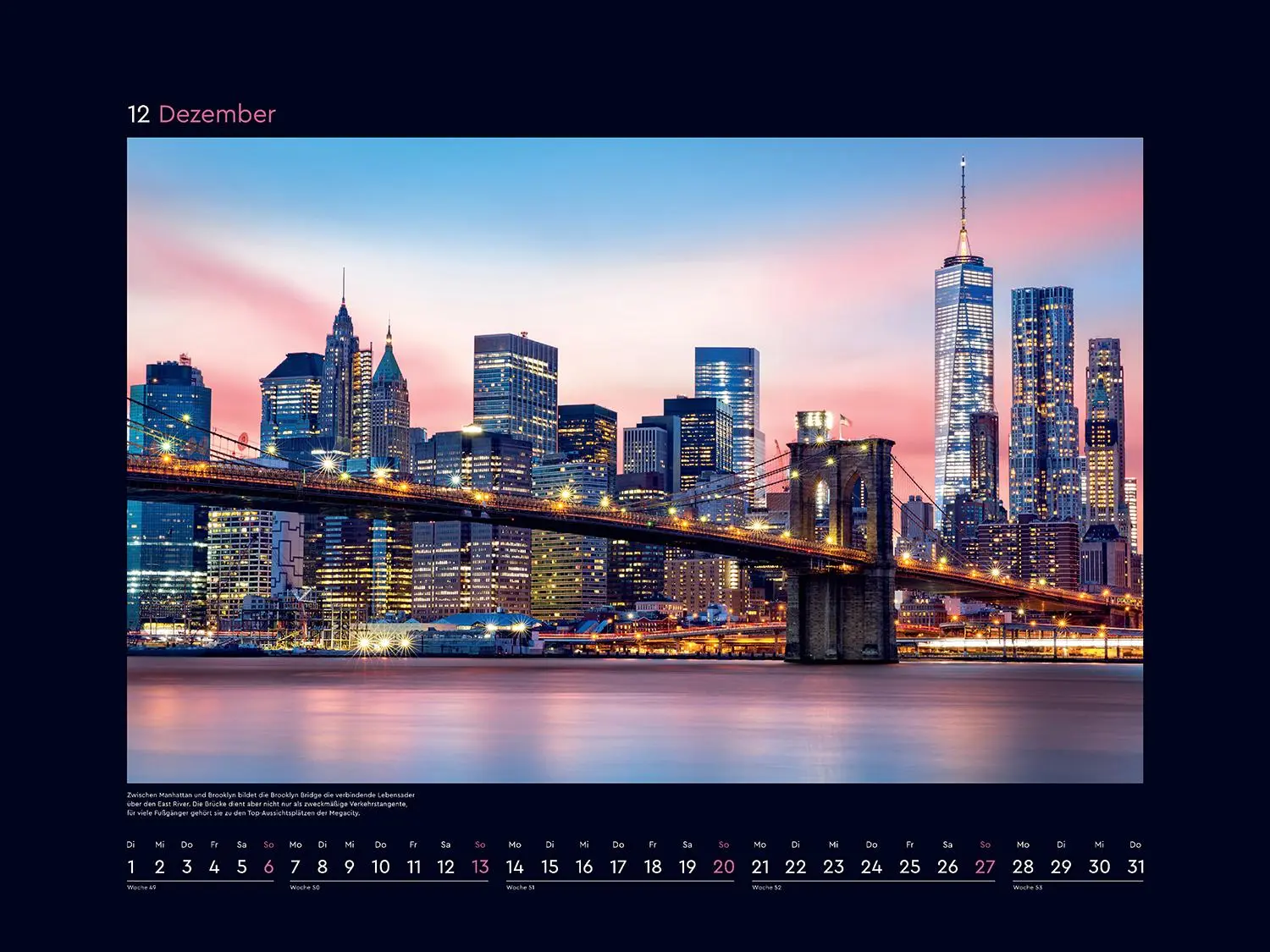 Bild: 9783965914964 | New York - KUNTH Wandkalender 2026 | Kalender | 14 S. | Deutsch | 2026