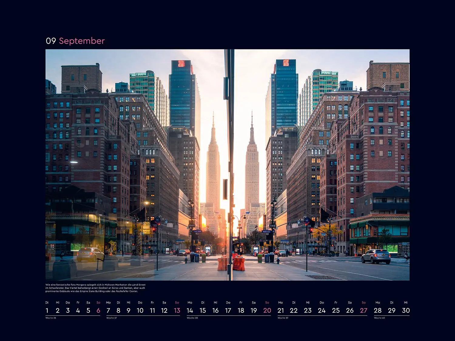 Bild: 9783965914964 | New York - KUNTH Wandkalender 2026 | Kalender | 14 S. | Deutsch | 2026