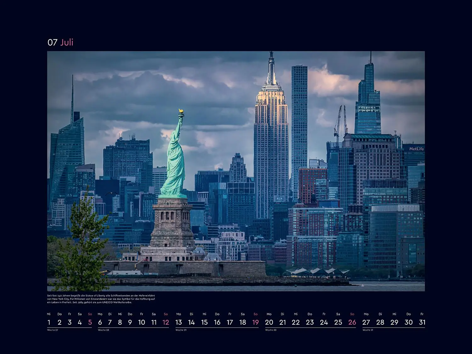 Bild: 9783965914964 | New York - KUNTH Wandkalender 2026 | Kalender | 14 S. | Deutsch | 2026