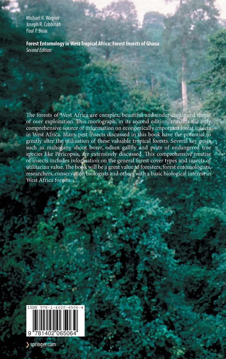 Rückseite: 9781402065064 | Forest Entomology in West Tropical Africa: Forest Insects of Ghana