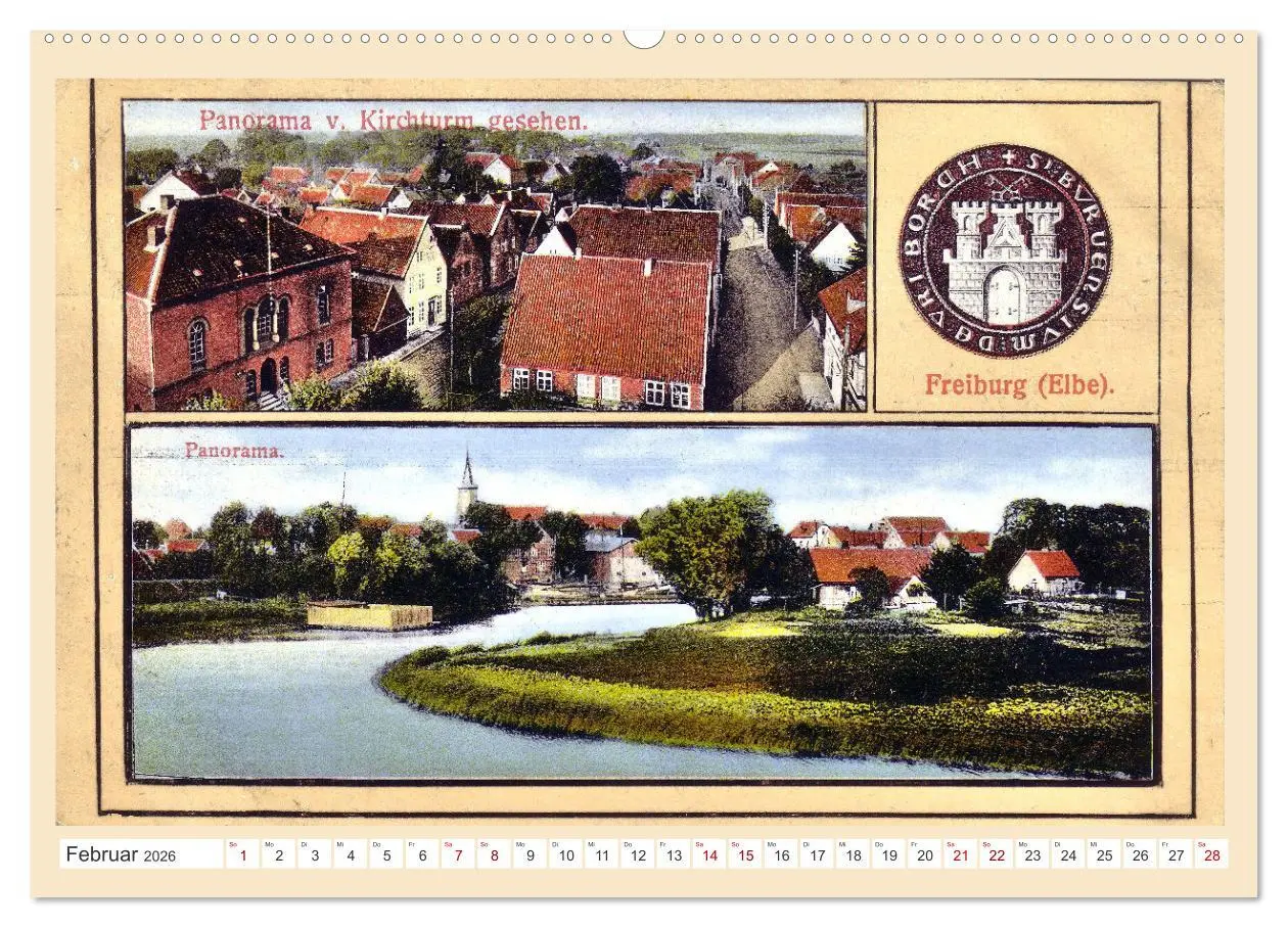 Bild: 9783457485064 | Gruß aus Freiburg an der Elbe (hochwertiger Premium Wandkalender...