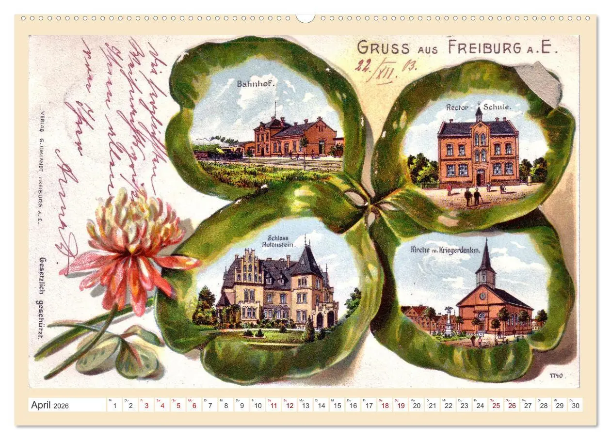 Bild: 9783457485064 | Gruß aus Freiburg an der Elbe (hochwertiger Premium Wandkalender...
