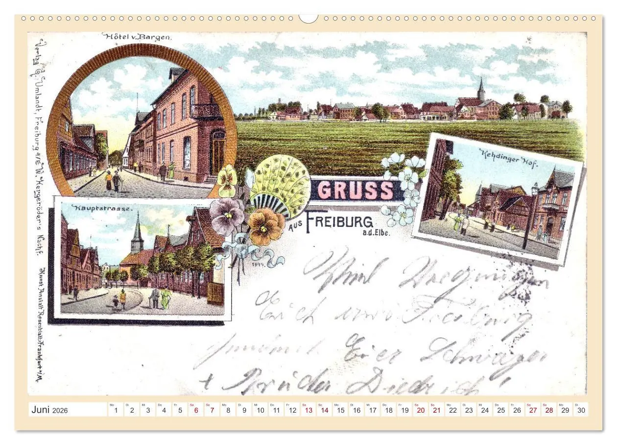 Bild: 9783457485064 | Gruß aus Freiburg an der Elbe (hochwertiger Premium Wandkalender...