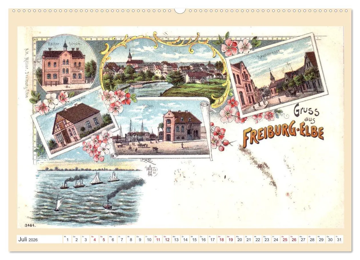 Bild: 9783457485064 | Gruß aus Freiburg an der Elbe (hochwertiger Premium Wandkalender...