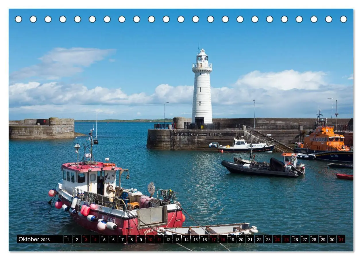 Bild: 9783457865064 | Nordirlands Highlights (Tischkalender 2026 DIN A5 quer), CALVENDO...