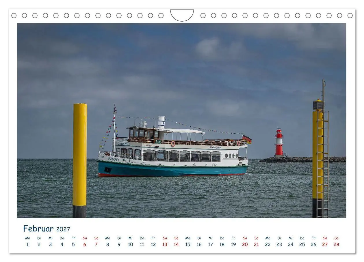 Bild: 9783569285064 | Warnemünde an der Ostsee (Wandkalender 2027 DIN A4 quer), CALVENDO...
