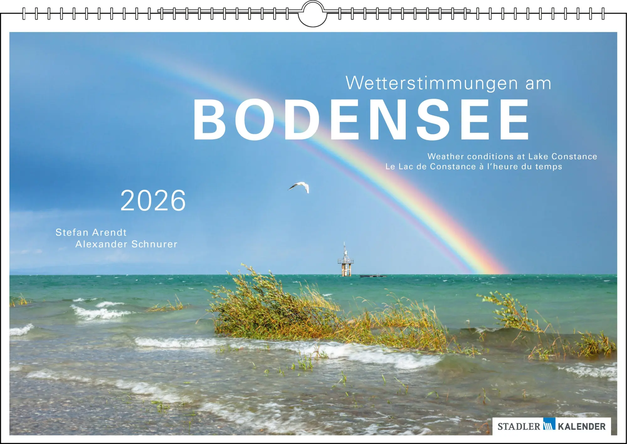 Cover: 9783861925064 | Wetterstimmungen am Bodensee 2026 | Stefan Arendt | Kalender | 13 S.
