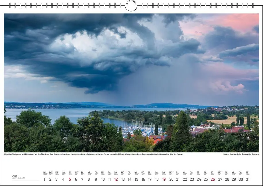 Bild: 9783861925064 | Wetterstimmungen am Bodensee 2026 | Stefan Arendt | Kalender | 13 S.