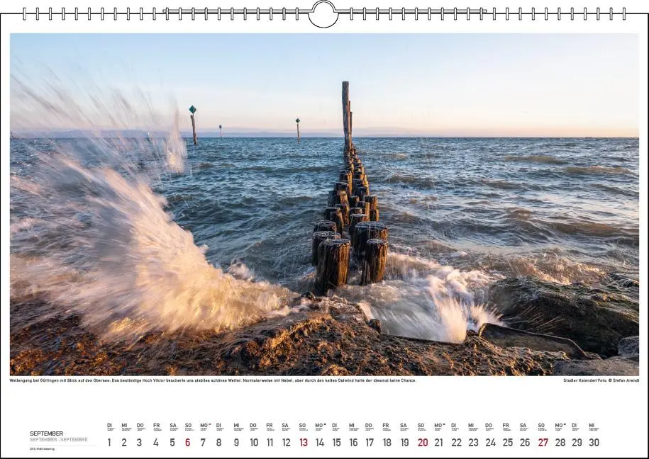 Bild: 9783861925064 | Wetterstimmungen am Bodensee 2026 | Stefan Arendt | Kalender | 13 S.