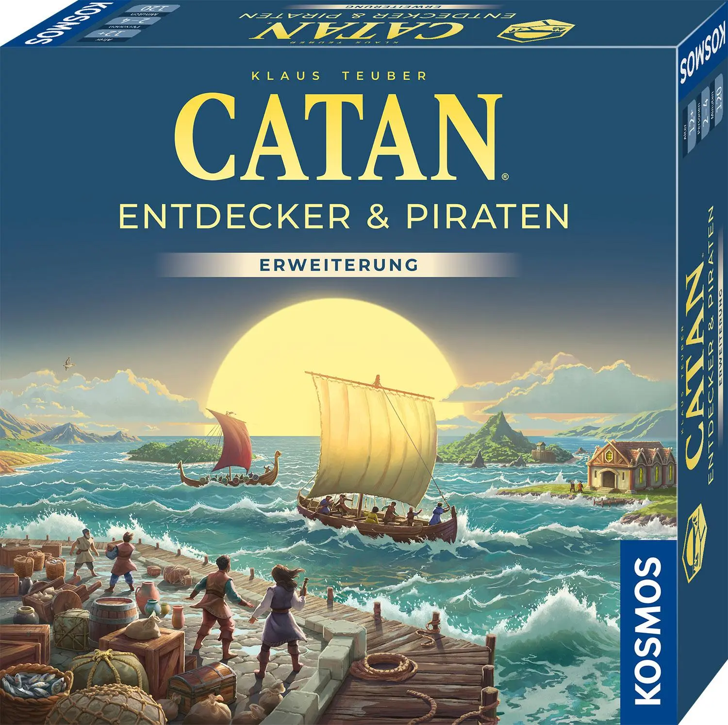 Cover: 4002051685164 | CATAN - Entdecker &amp; Piraten | Spiel | Klaus Teuber | Spiel | 685164