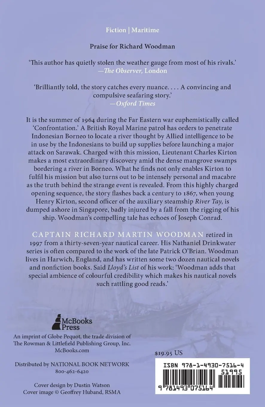 Rückseite: 9781493075164 | A River in Borneo | A Tale of the East Indies | Richard Woodman | Buch