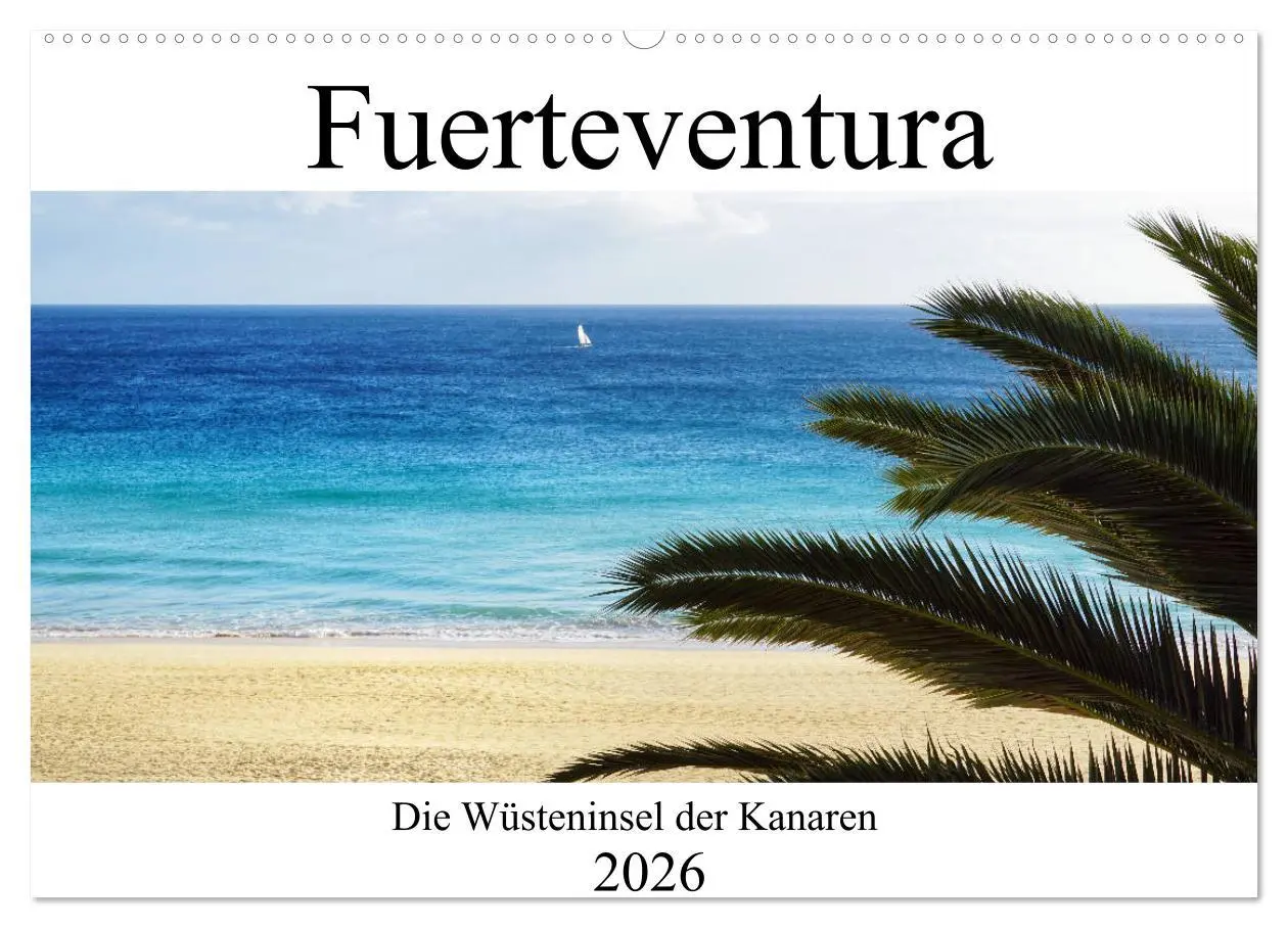 Cover: 9783457785164 | Fuerteventura - die Wüsteninsel der Kanaren (Wandkalender 2026 DIN...