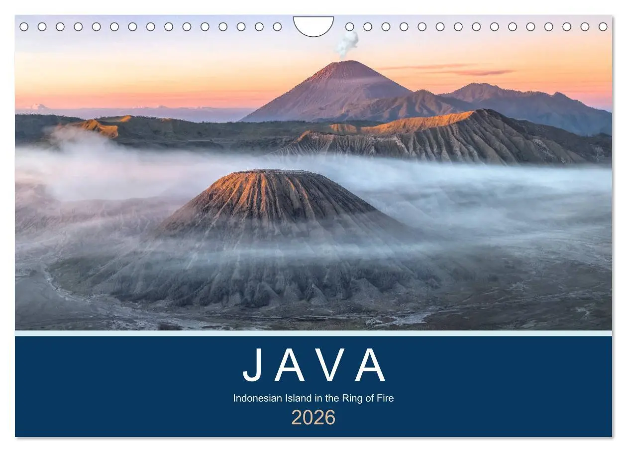Cover: 9783516565164 | Java, Indonesian Island in the Ring of Fire (Wall Calendar 2026 DIN...