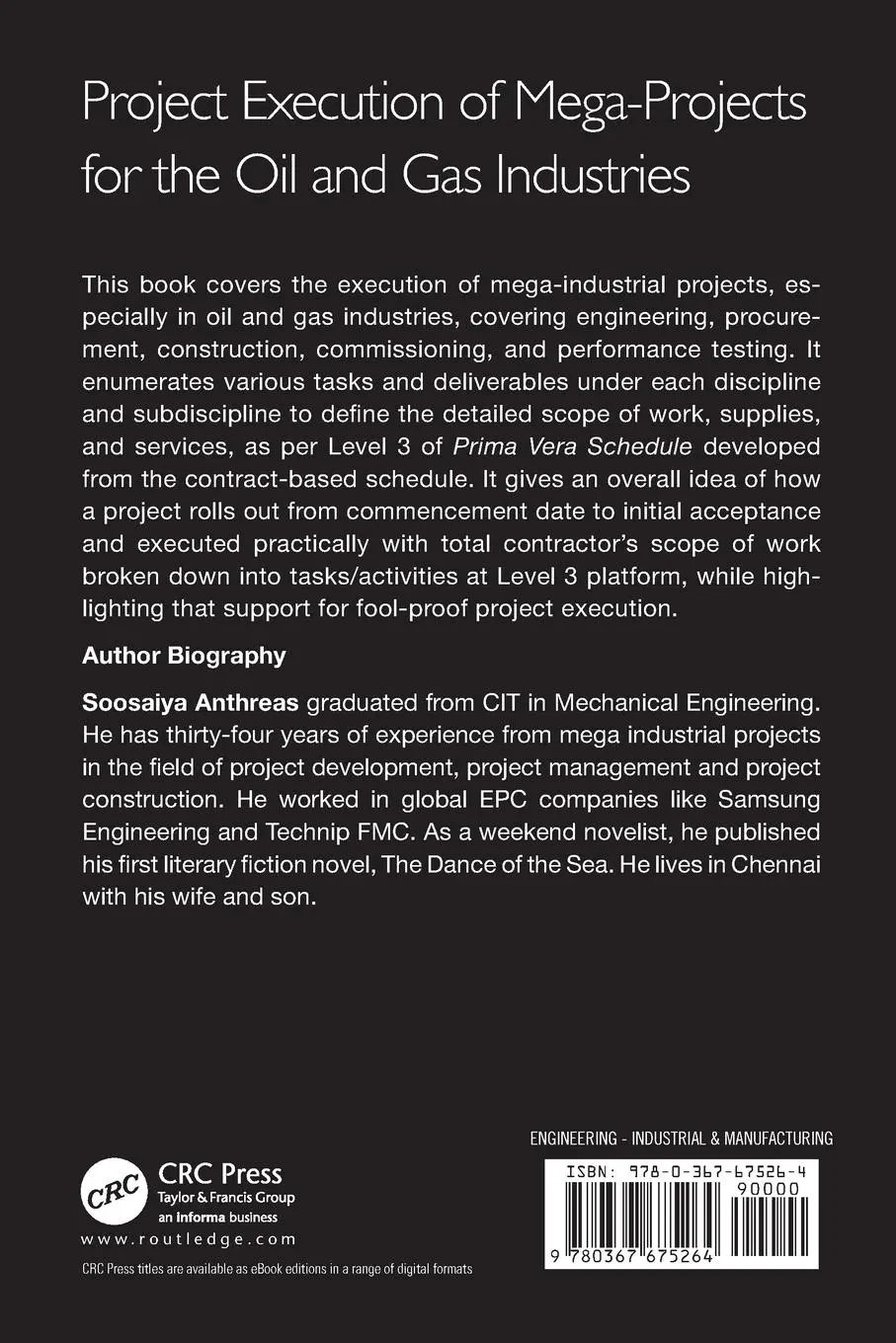 Rückseite: 9780367675264 | Project Execution of Mega-Projects for the Oil and Gas Industries