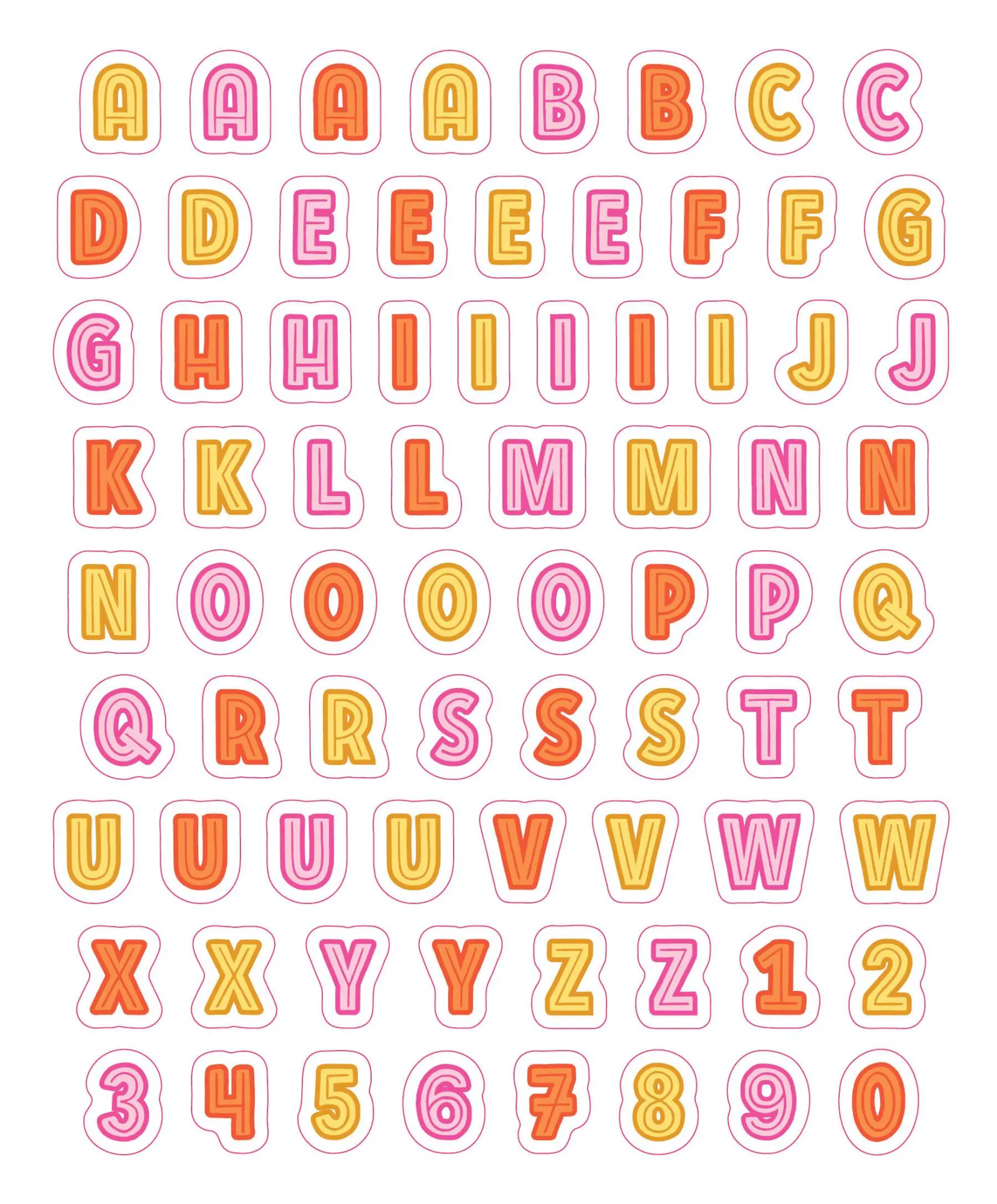 Bild: 9781523515264 | So. Many. Letter Stickers. | 3,820 Alphabet Stickers for Word Nerds