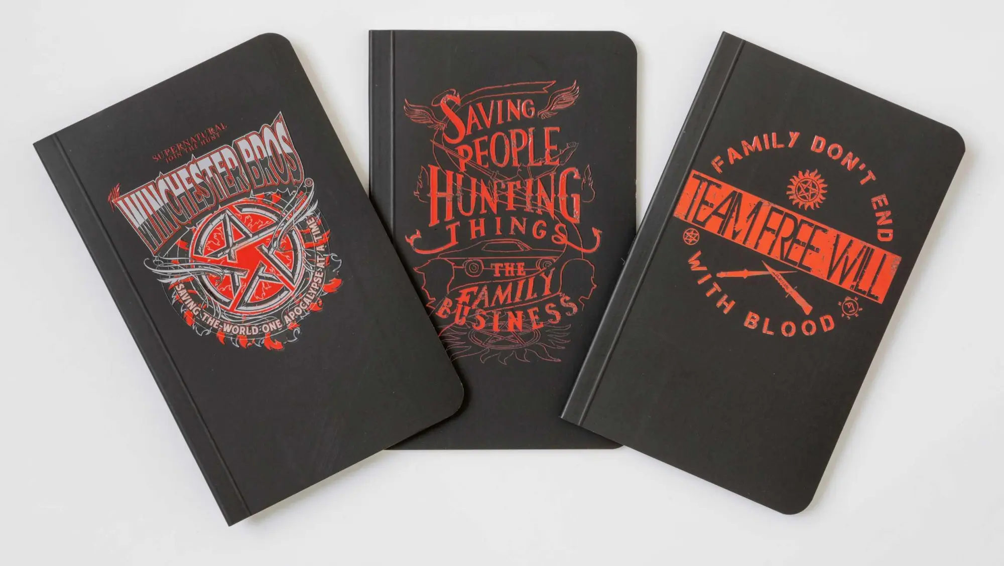 Cover: 9781683835264 | Supernatural Pocket Notebook Collection (Set of 3) | Insight Editions