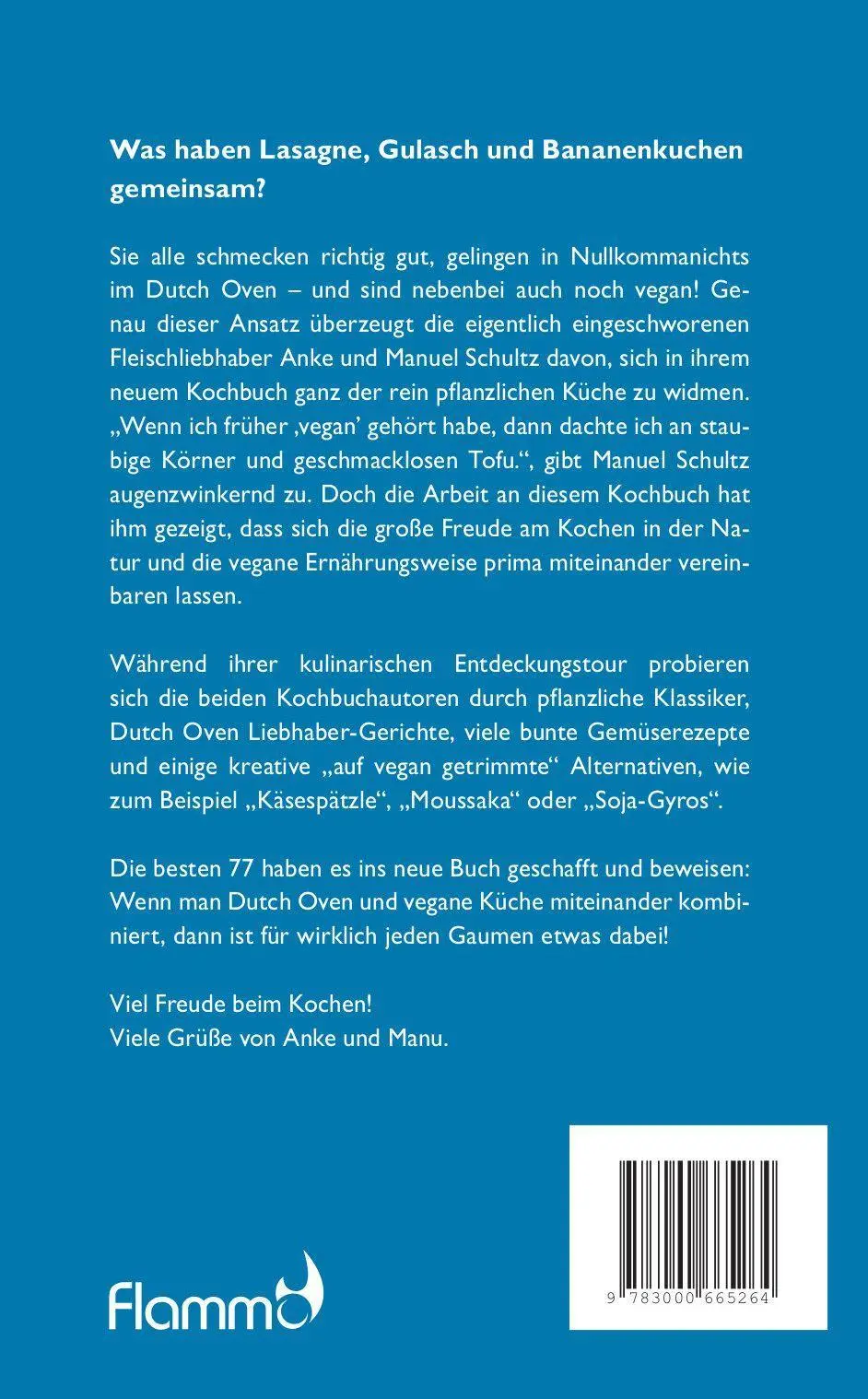 Bild: 9783000665264 | Dutch Oven vegan | 77 Lieblingsrezepte für den Topf | Schultz (u. a.)