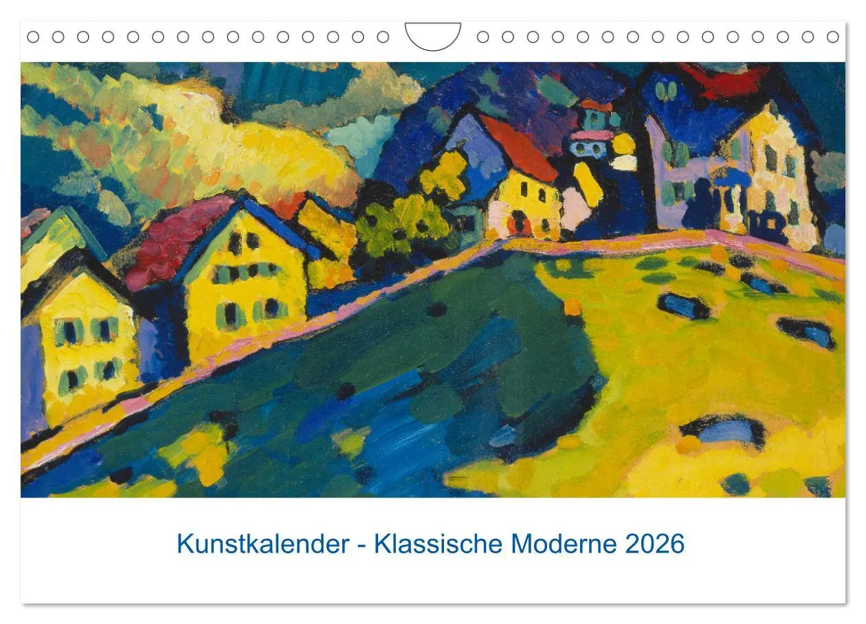 Cover: 9783457845264 | Klassische Moderne 2026 - Mit Kunst durchs Jahr (Wandkalender 2026...