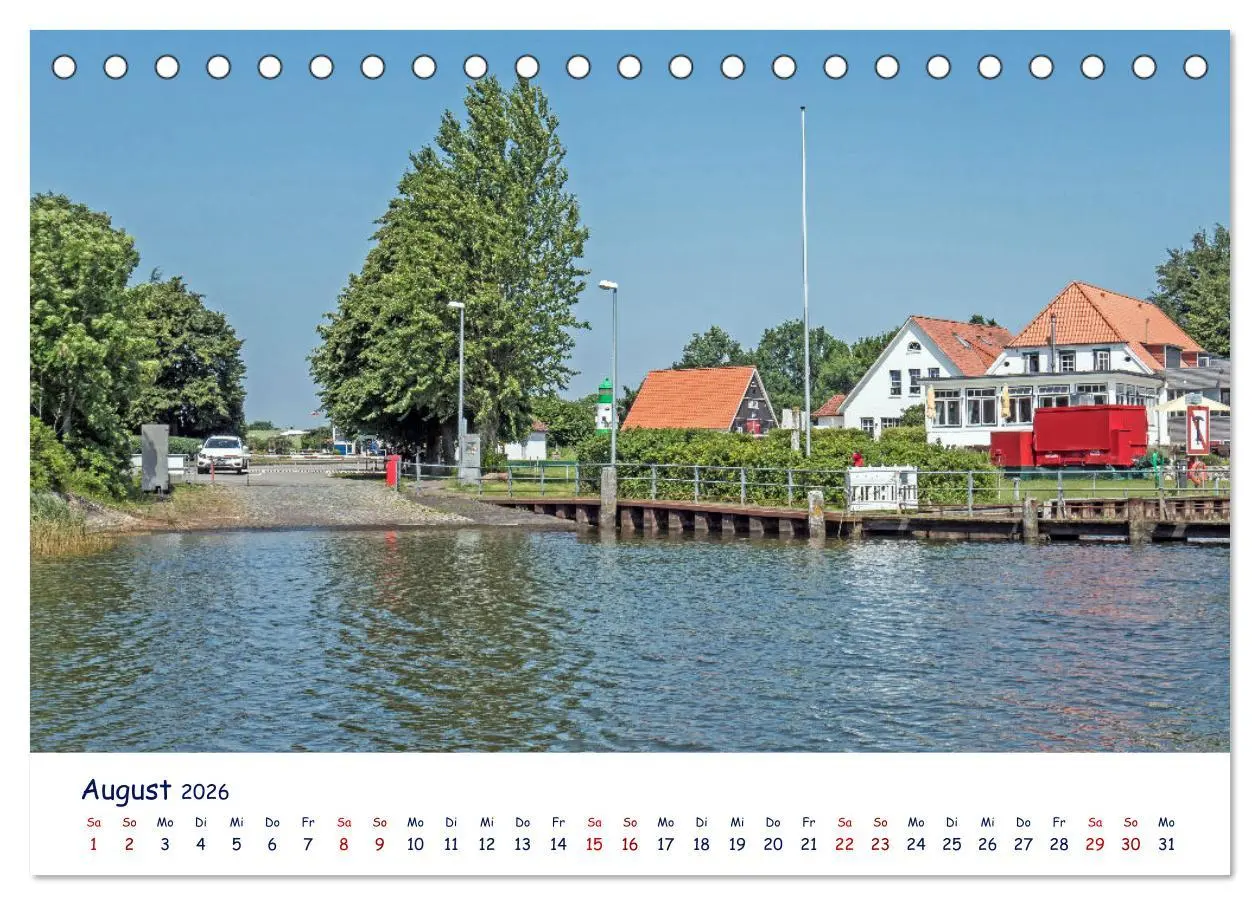 Bild: 9783457915264 | Maritime Schlei (Tischkalender 2026 DIN A5 quer), CALVENDO...