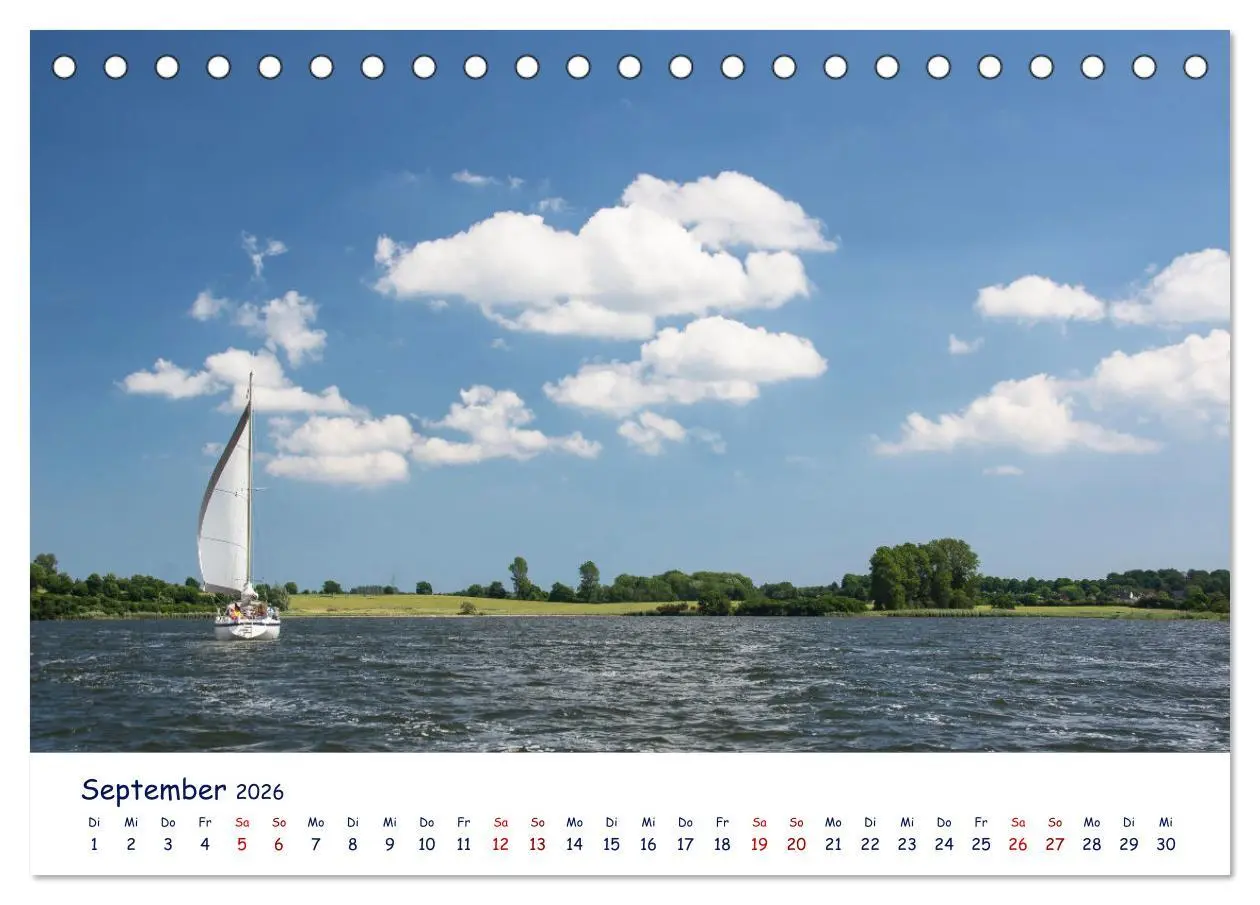 Bild: 9783457915264 | Maritime Schlei (Tischkalender 2026 DIN A5 quer), CALVENDO...