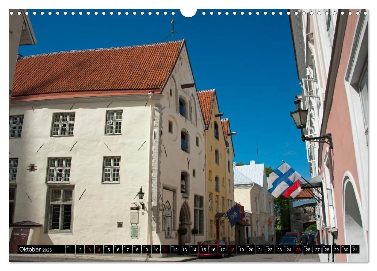 Bild: 9783516175264 | Hauptstädte des Baltikums (Wandkalender 2026 DIN A3 quer), CALVENDO...