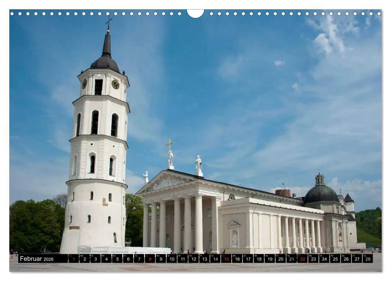 Bild: 9783516175264 | Hauptstädte des Baltikums (Wandkalender 2026 DIN A3 quer), CALVENDO...