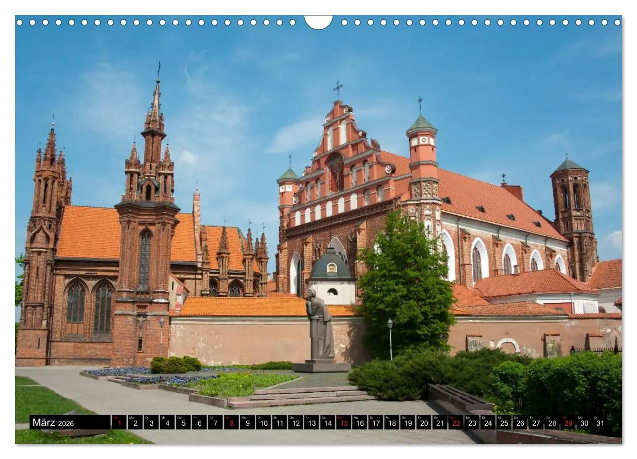 Bild: 9783516175264 | Hauptstädte des Baltikums (Wandkalender 2026 DIN A3 quer), CALVENDO...