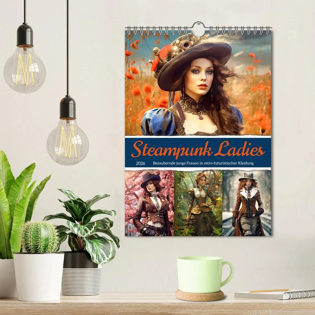 Bild: 9783516315264 | Steampunk Ladies (Wandkalender 2026 DIN A4 hoch), CALVENDO...