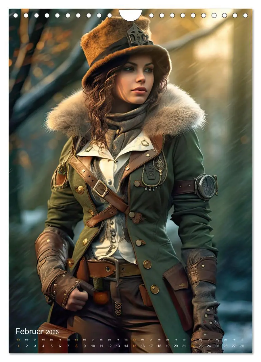 Bild: 9783516315264 | Steampunk Ladies (Wandkalender 2026 DIN A4 hoch), CALVENDO...